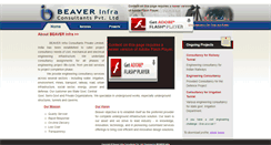 Desktop Screenshot of beaverinfra.com